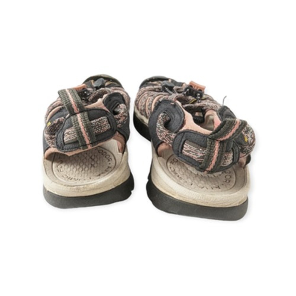 Keen Womens Gray Tan Whisper Waterproof Bungee Cord Hiking Sandal Size 9‎ - Picture 3 of 7